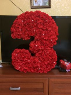 Объемные цифры 1,3,9,5  - купить на сайте объявлений Краснодар онлайн