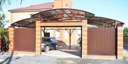 Навесы из поликарбоната под ключ  - купить на сайте объявлений Симферополь онлайн