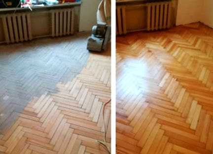 Циклёвка паркета шлифовка покрытие лаком  - купить на сайте объявлений Краснодар онлайн