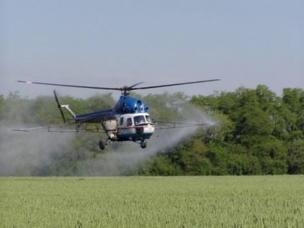 Авиационно-химические услуги вертолётами Ми-2  Армавир
