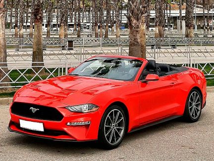 Прокат красного кабриолета Ford Mustang 2020  - купить на сайте объявлений Сочи онлайн