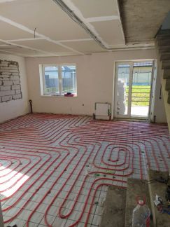 Автономное отопление с теплым полом/ Сантехуслуги  - купить на сайте объявлений Краснодар онлайн