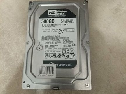 Жесткий диск WD black 500gb  - купить на сайте объявлений Армавир онлайн