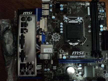 MSI H81M-P33 Сокет 1150  - купить на сайте объявлений Армавир онлайн