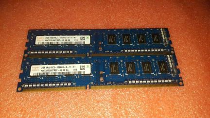 Hynix DDR3 2*2Gb 1333MHz  - купить на сайте объявлений Армавир онлайн