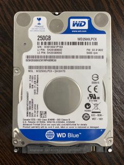 HDD 2,5 WD blue 250gb SATA  - купить на сайте объявлений Армавир онлайн
