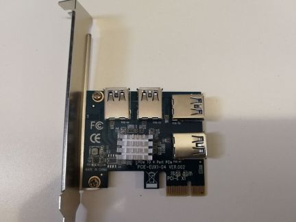 Разветвитель 1 PCI Express 1X до 4 PCI Express 1X  Армавир