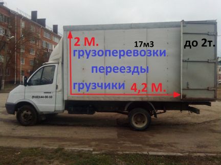 Грузоперевозки газель/переезды/грузчики  - купить на сайте объявлений Краснодар онлайн